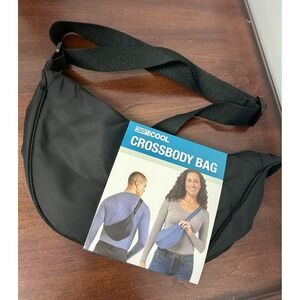 32 Degrees Cool Unisex Crossbody Bag, Black, One Size NEW